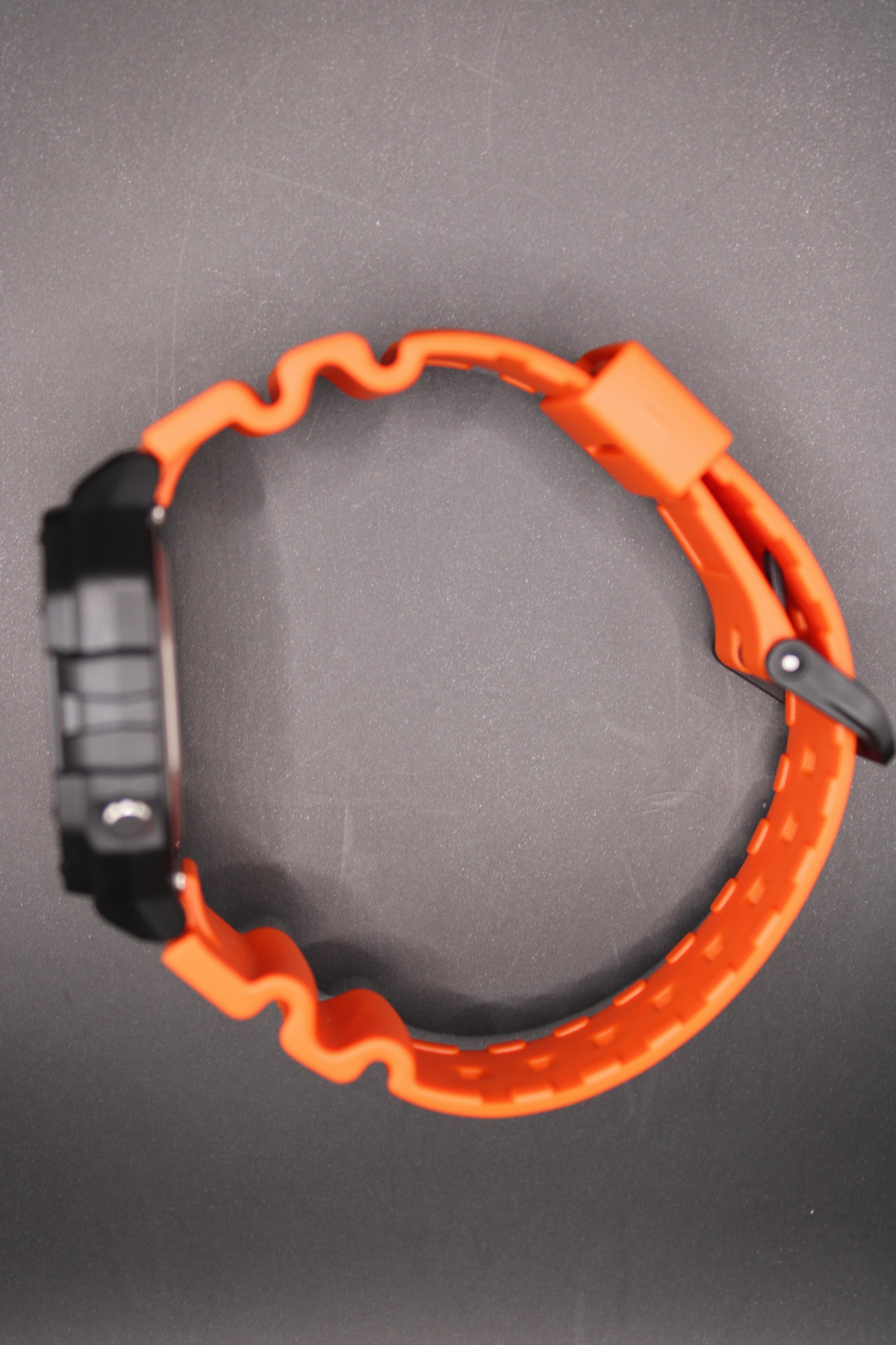 Limited Edition - Red Casio W218H - Orange Strap Custom (Brand New)