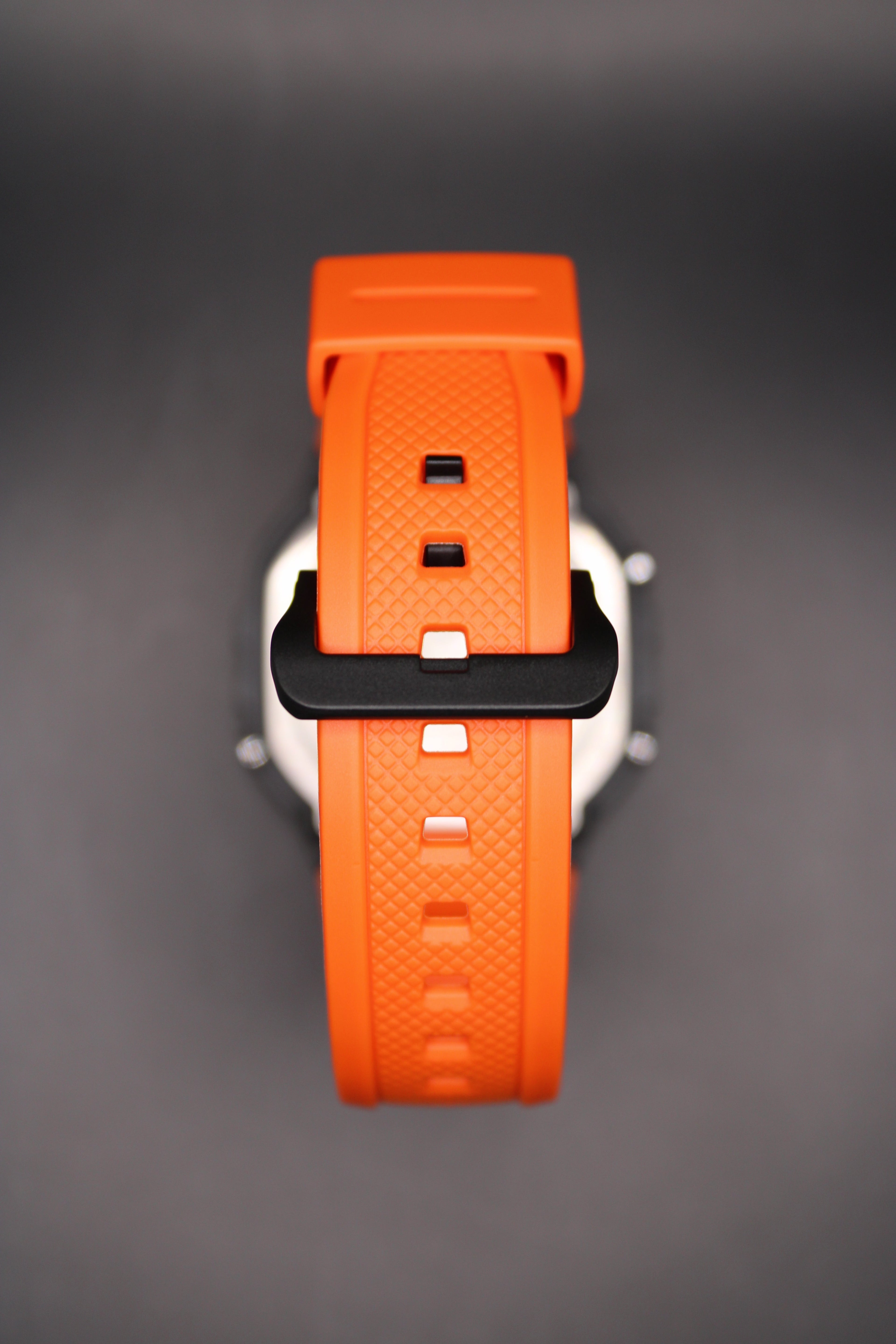 Limited Edition - Red Casio W218H - Orange Strap Custom (Brand New)