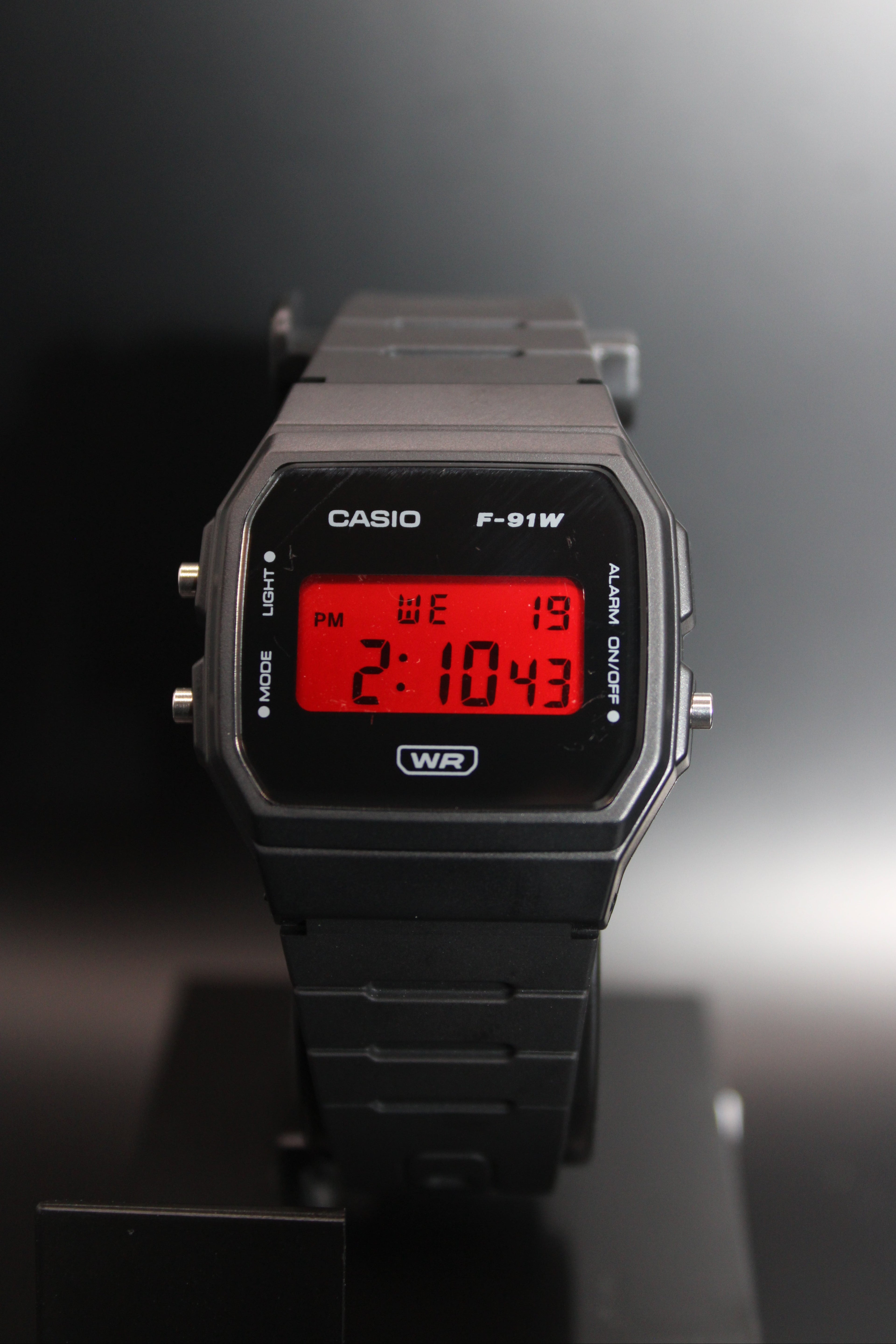 Ruby - Casio F91-W Custom (Brand New)