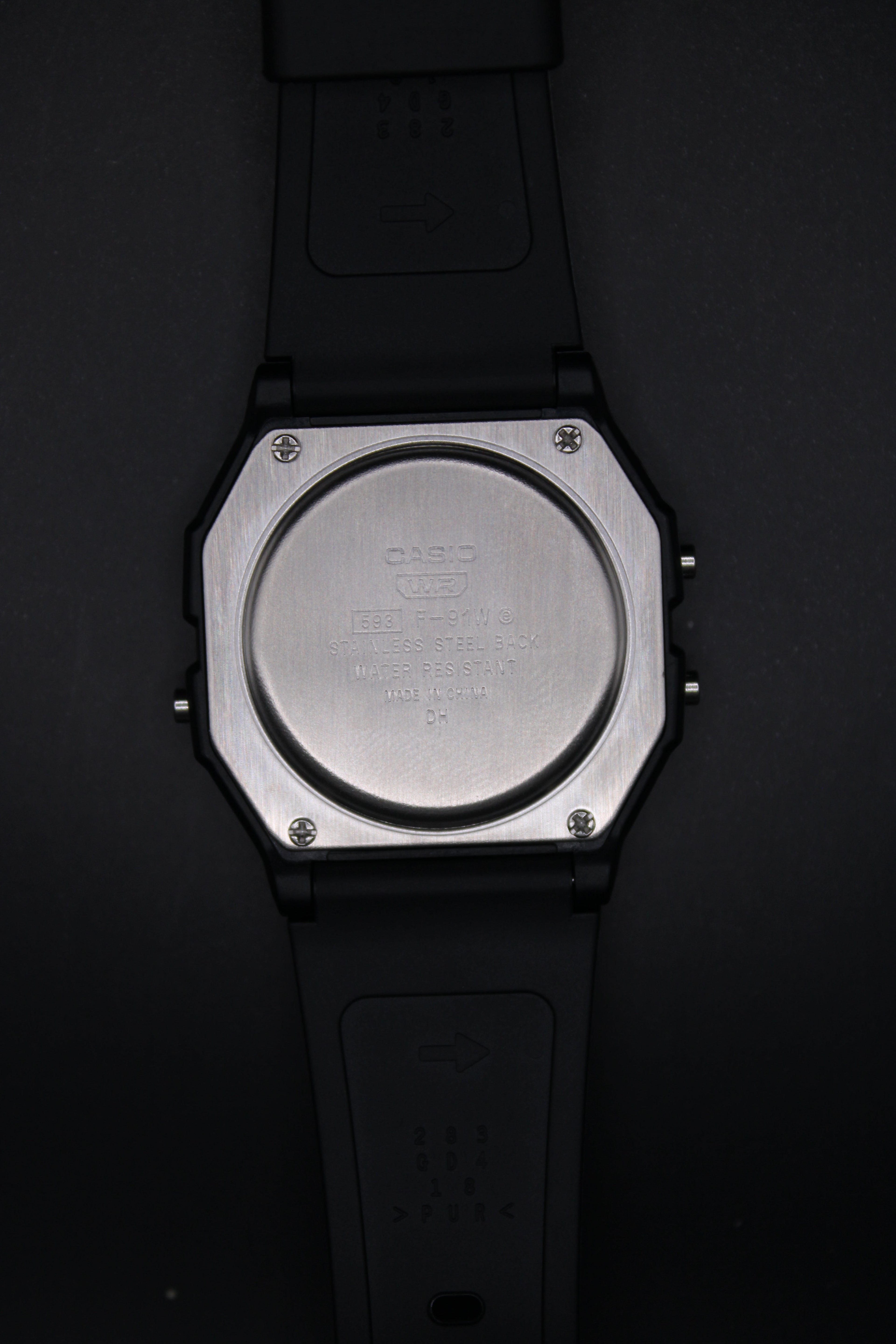 Ruby - Casio F91-W Custom (Brand New)