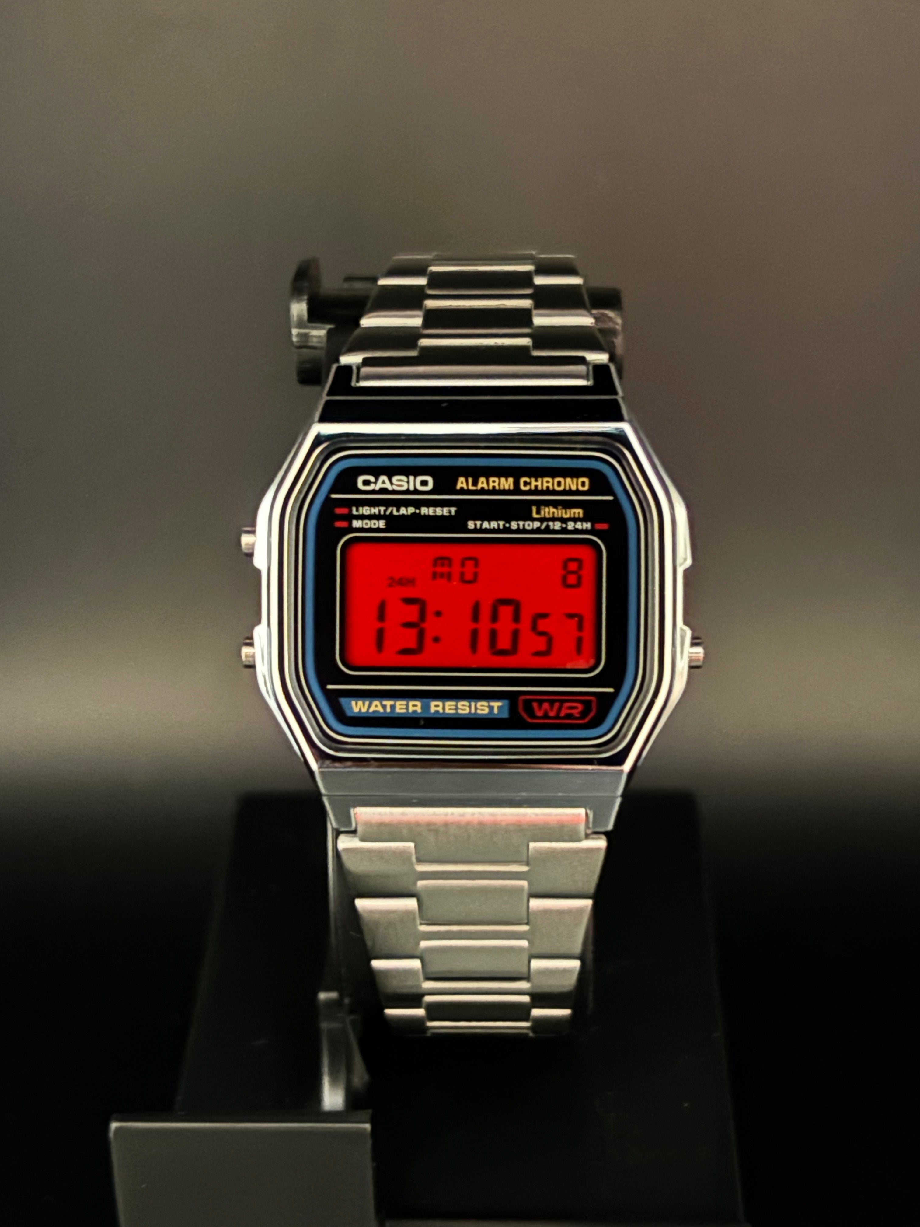 Casio A158WA - Red Filter Mod (Limited Edition)